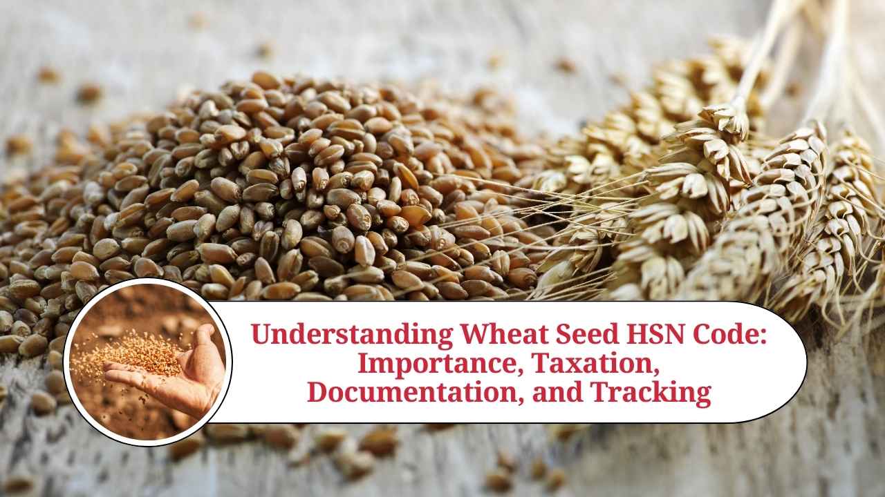 Understanding Wheat Seed HSN Code Importance, Taxation, Documentation