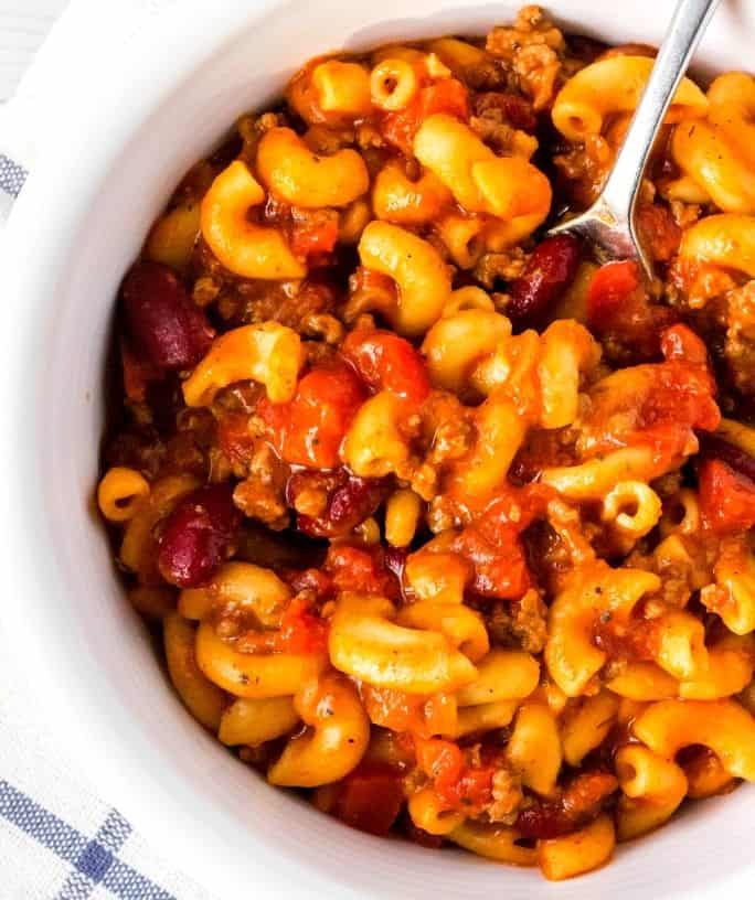 Quick and Easy Instant Pot Chili Mac Margin Making Mom®