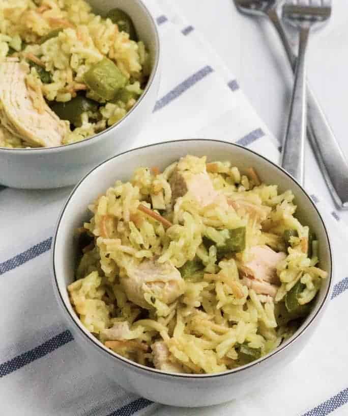 Instant Pot Rice a Roni and Chicken Margin Making Mom®
