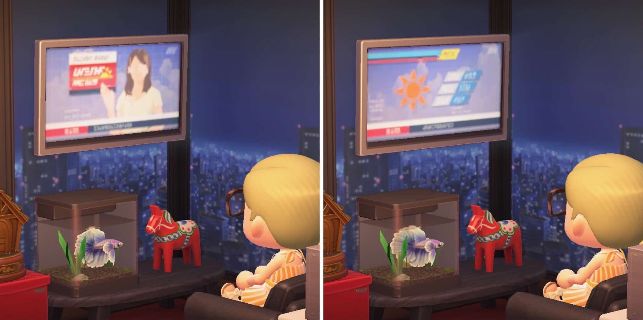 [GUIDE] Le programme TV dans Animal Crossing New Horizons Margxt