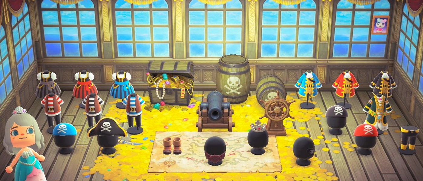 Liste des objets de la collection Pirate donnés par Gullivarrr dans