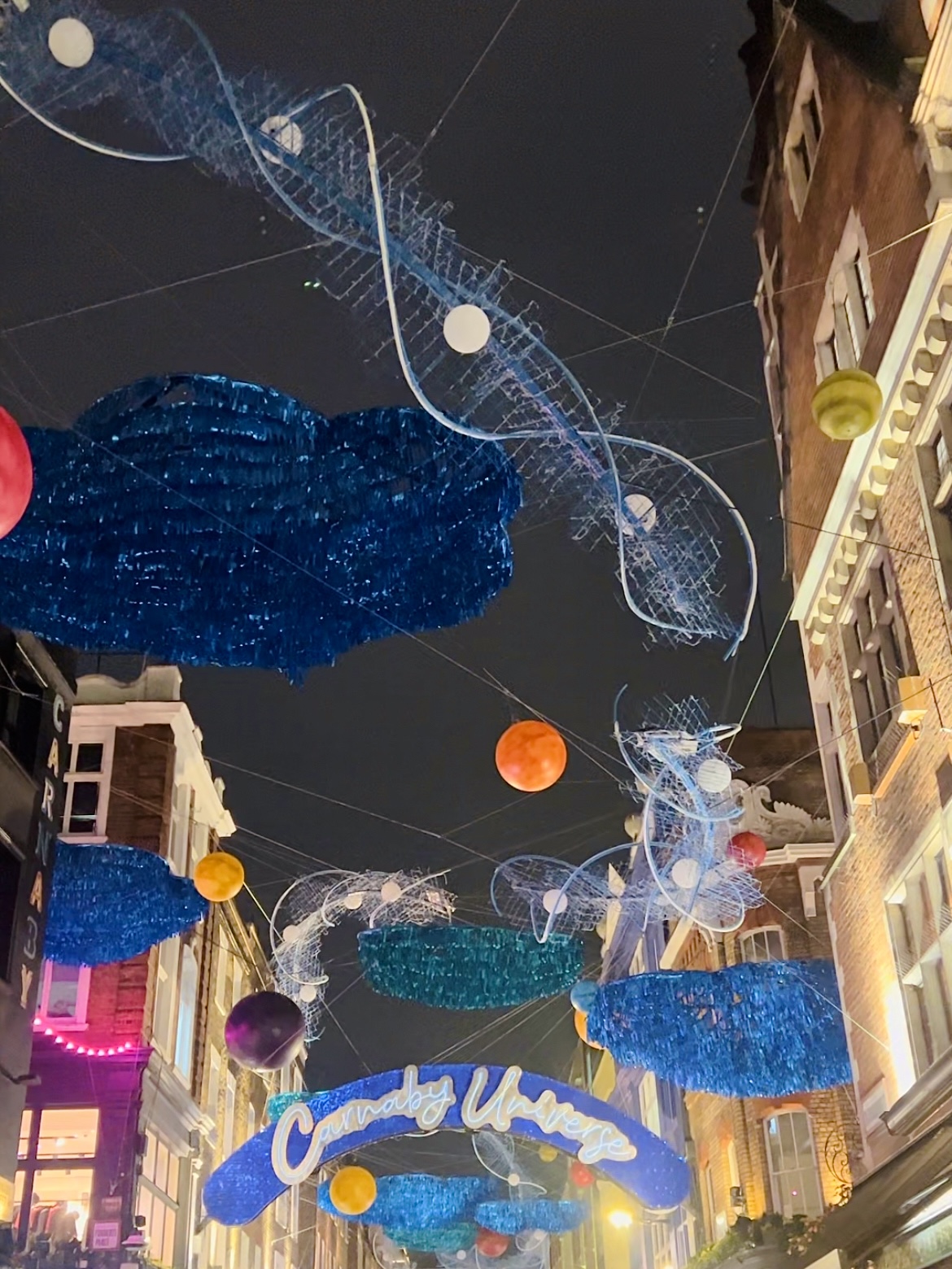 London Christmas Lights Walking Route (With A Map) Mari and the City