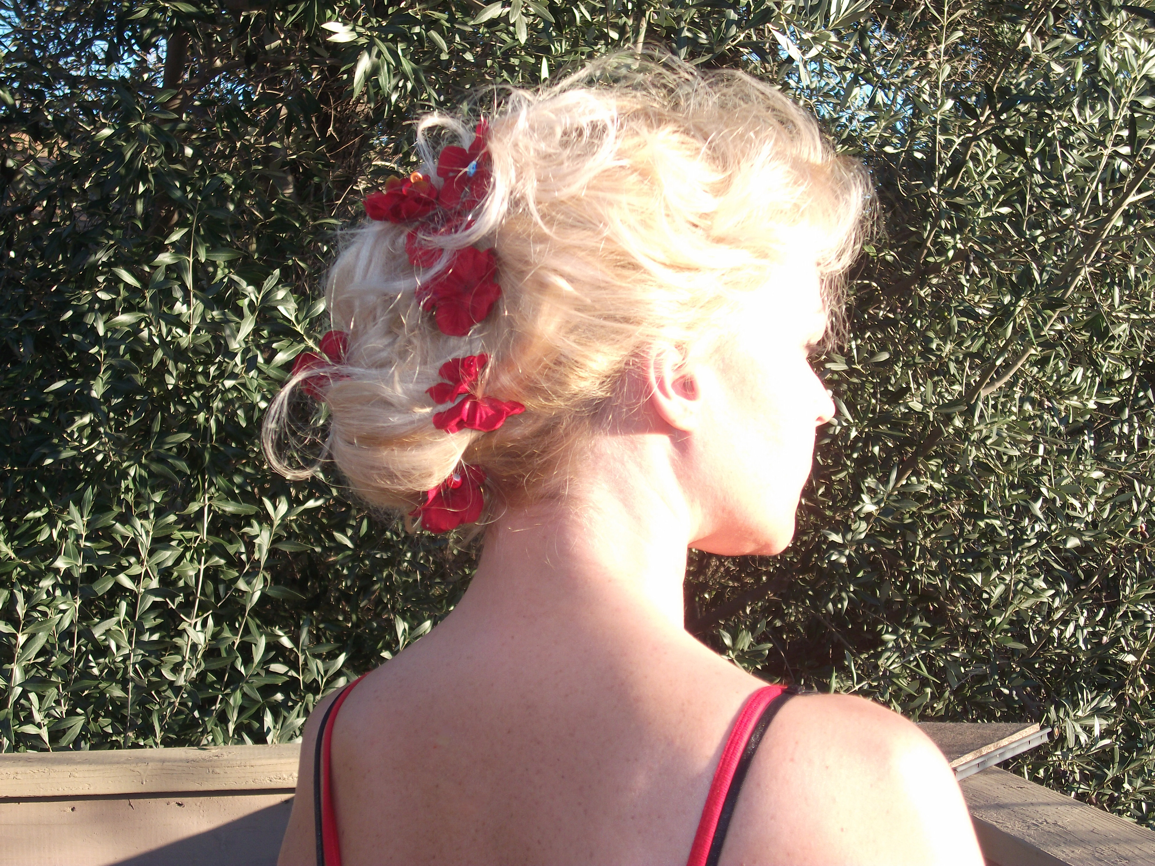 Hair accessories by Marianna day and evening wear