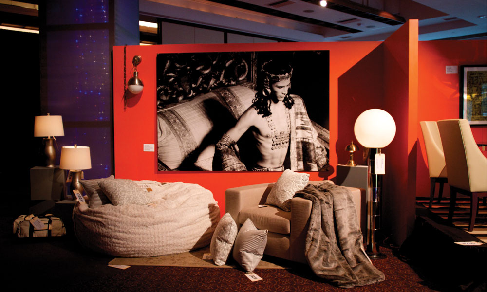 Last year's Bailey House benefit featured shoppable vignettes.