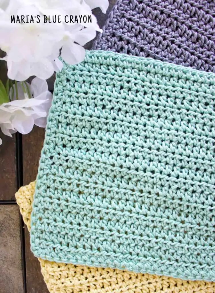 5 Tips for Making the Best Crochet Dishcloths Maria's Blue Crayon