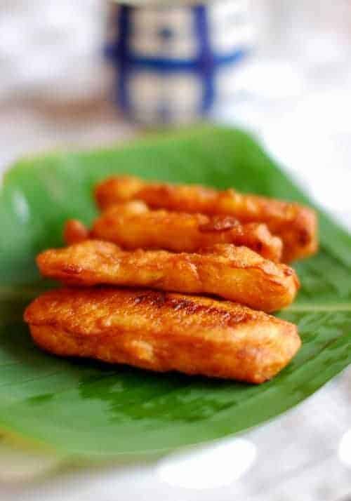 Pazham Pori / Ethakka Appam / Banana Fritters MariasMenu
