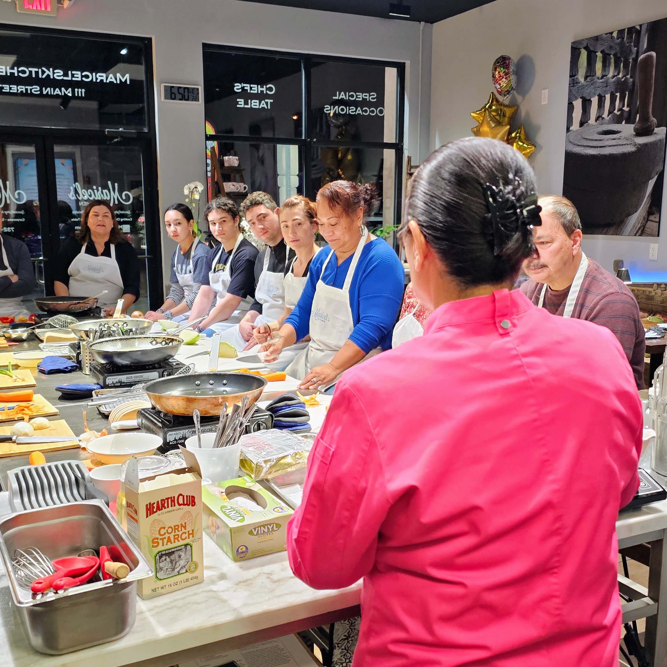 Private Cooking Classes for team building, special occasions, or a