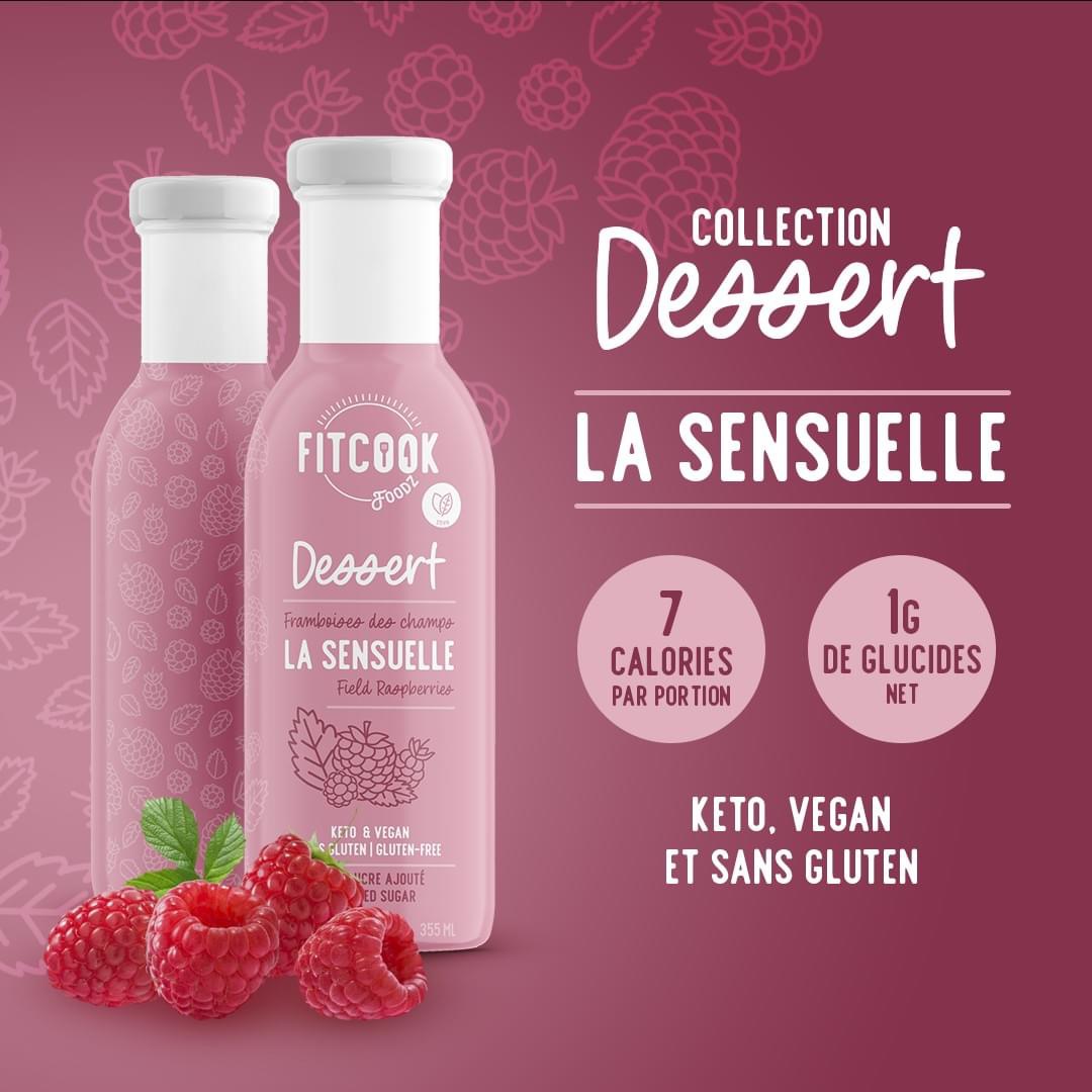 Fit Sauce La Sensuelle (Framboises des champs) Métamorphose Marilou Thériault