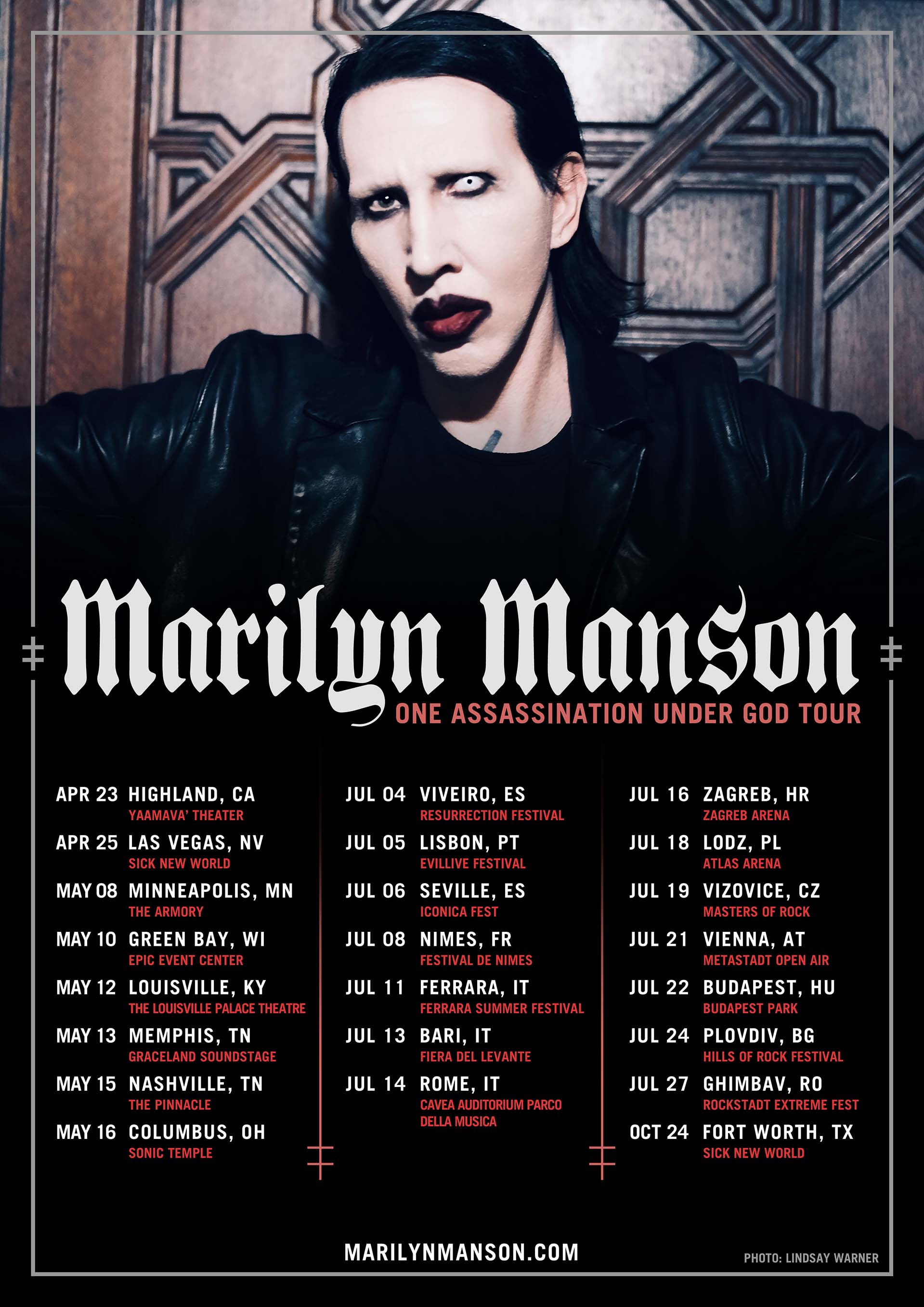 Marilyn Manson En Direct