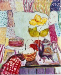 Still Life with Purple Pot, 24x30