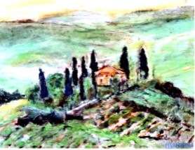 Italian Landscape 18x24