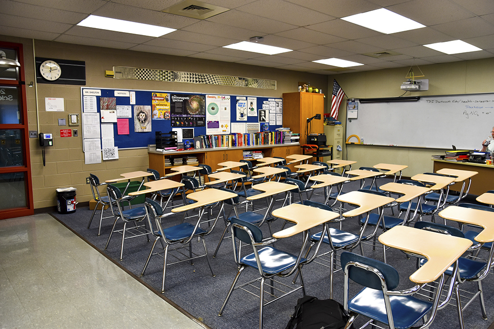 High School Classroom Feet Telegraph