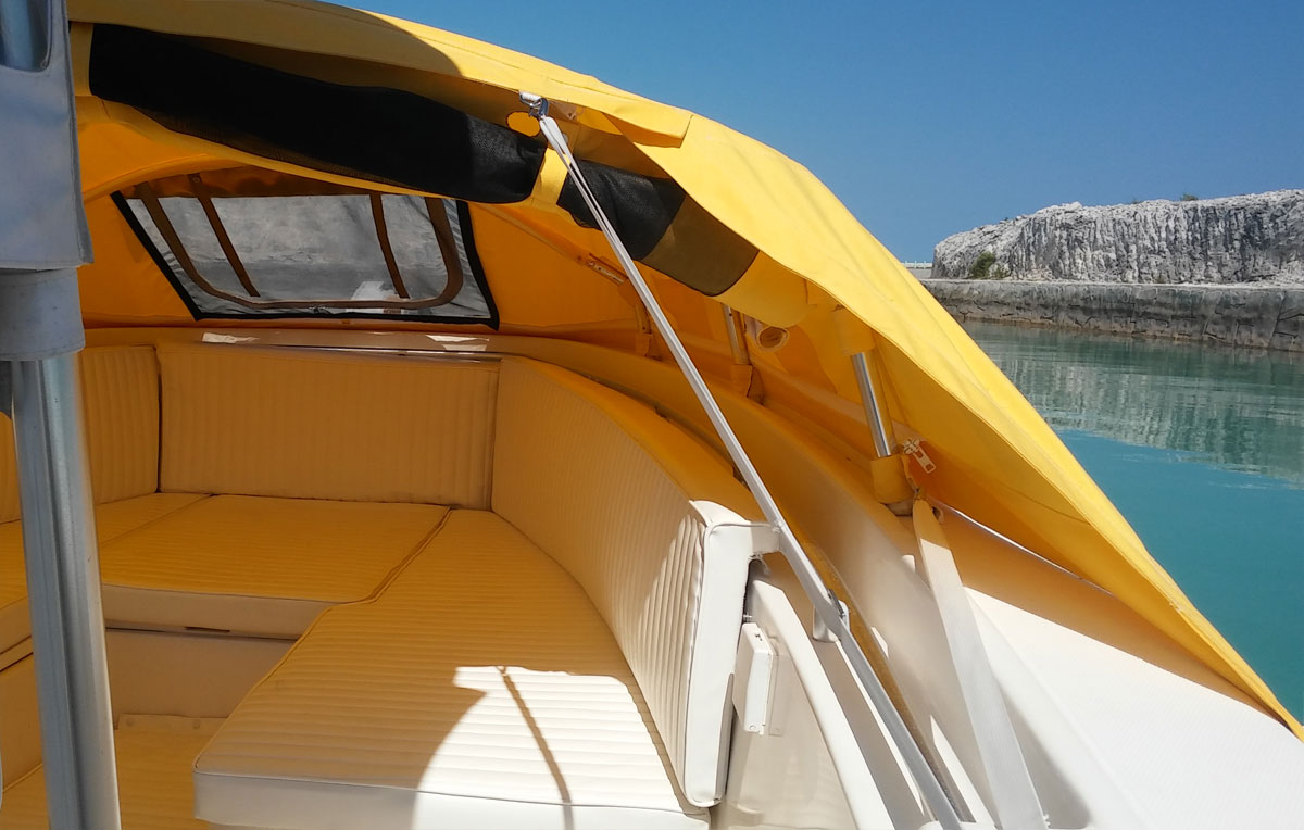 Boat Bow Shade THE ELEMENT Marine Canopy