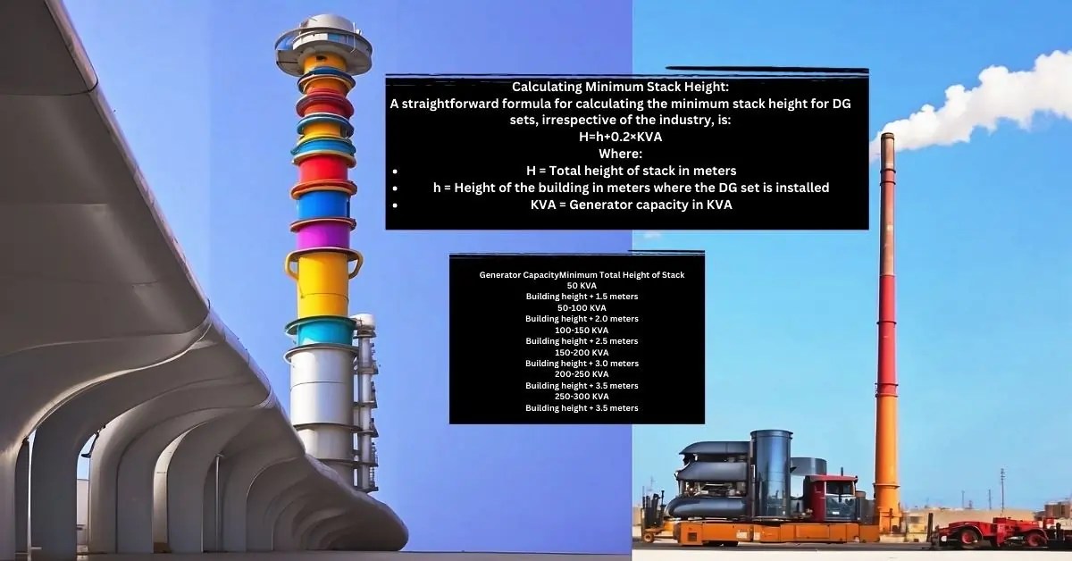 What Is Exhaust Stack Height Of DG Set Best Guidelines 24