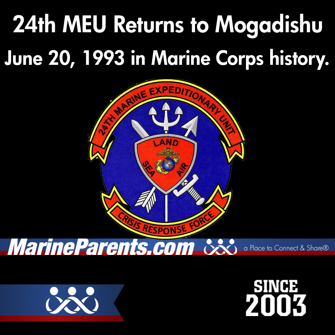 24th MEU Returns to Mogadishu