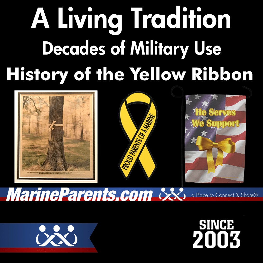 History of the Yellow Ribbon for Military