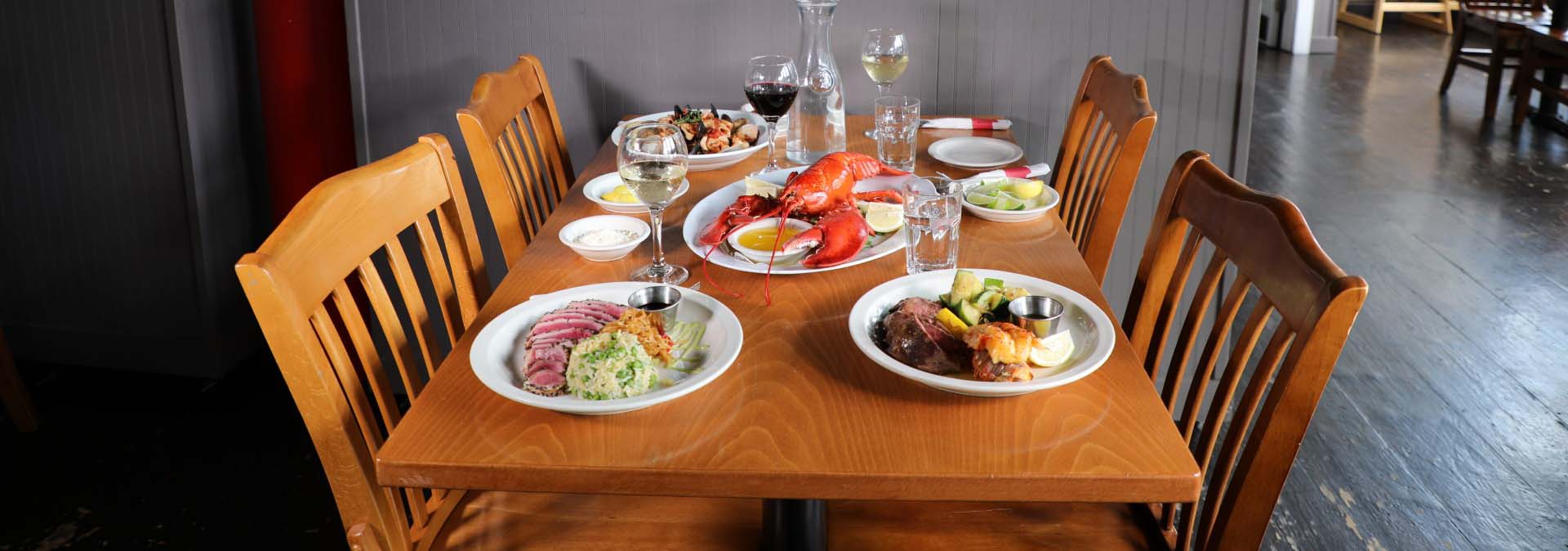 Menu Mariner’s Harbor