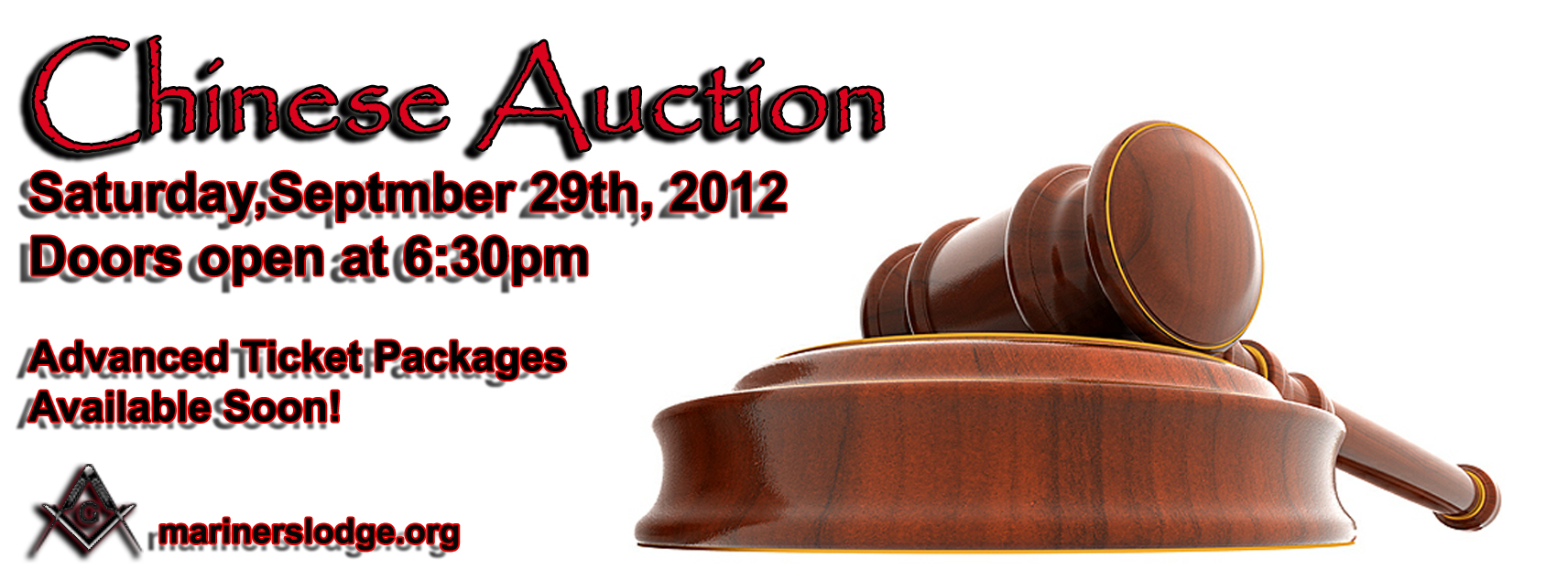 Chinese Auction Mariners Lodge 150 Barnegat, NJ