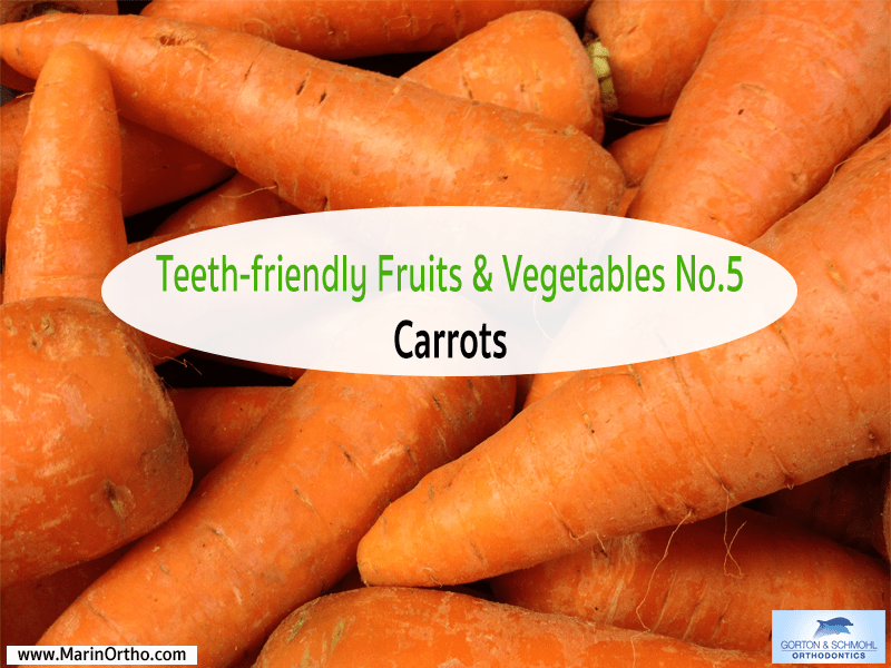 Teethfriendly Fruits & Vegetables No. 5 Carrots Marin Ortho