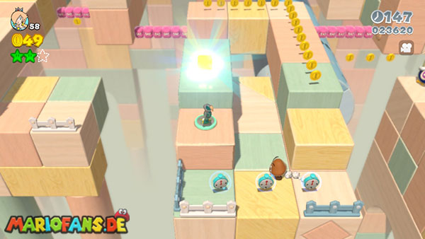 Super Mario 3D World Komplettlösung Welt Stern