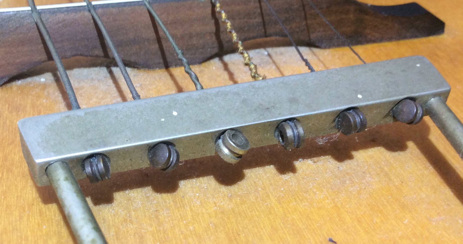 1928 Parlor Guitar with Floating Bridge and TailpieceModified Mario