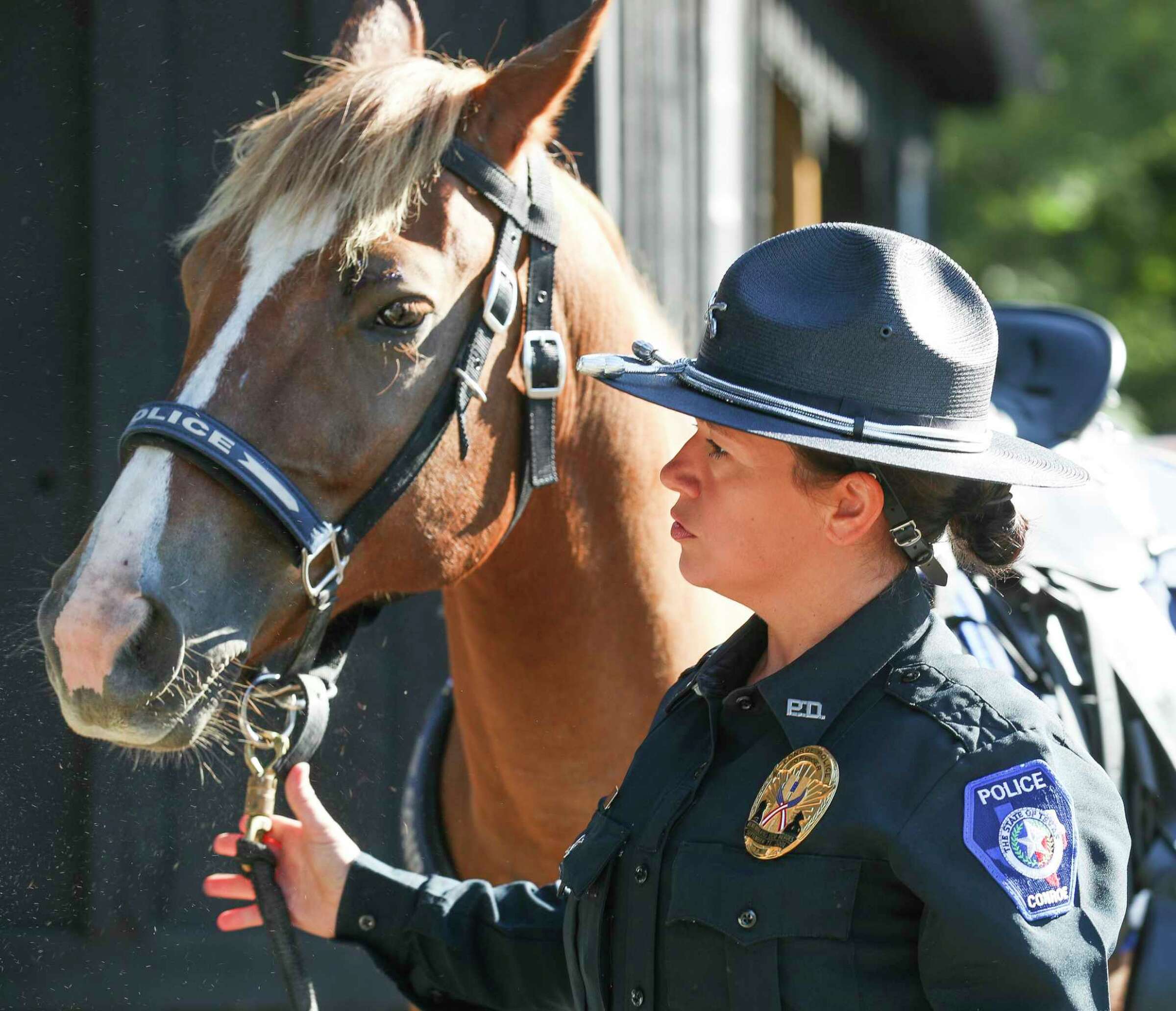 Jefferson Native among Conroe PD’s first mounted patrol unit Marion County Herald & Jefferson
