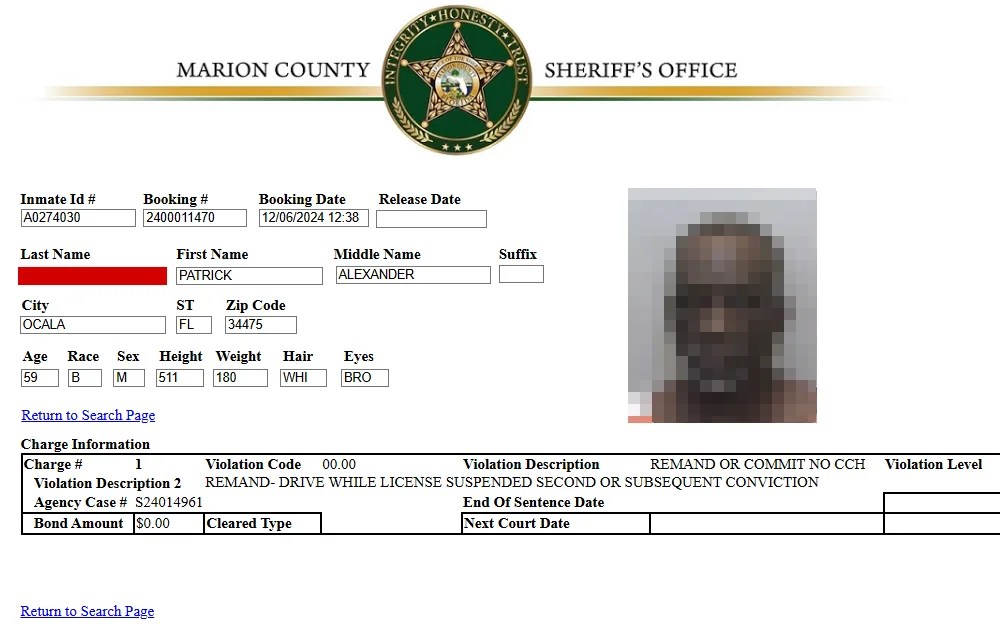 Perform a Marion County Mugshot Search (Free Public Records)