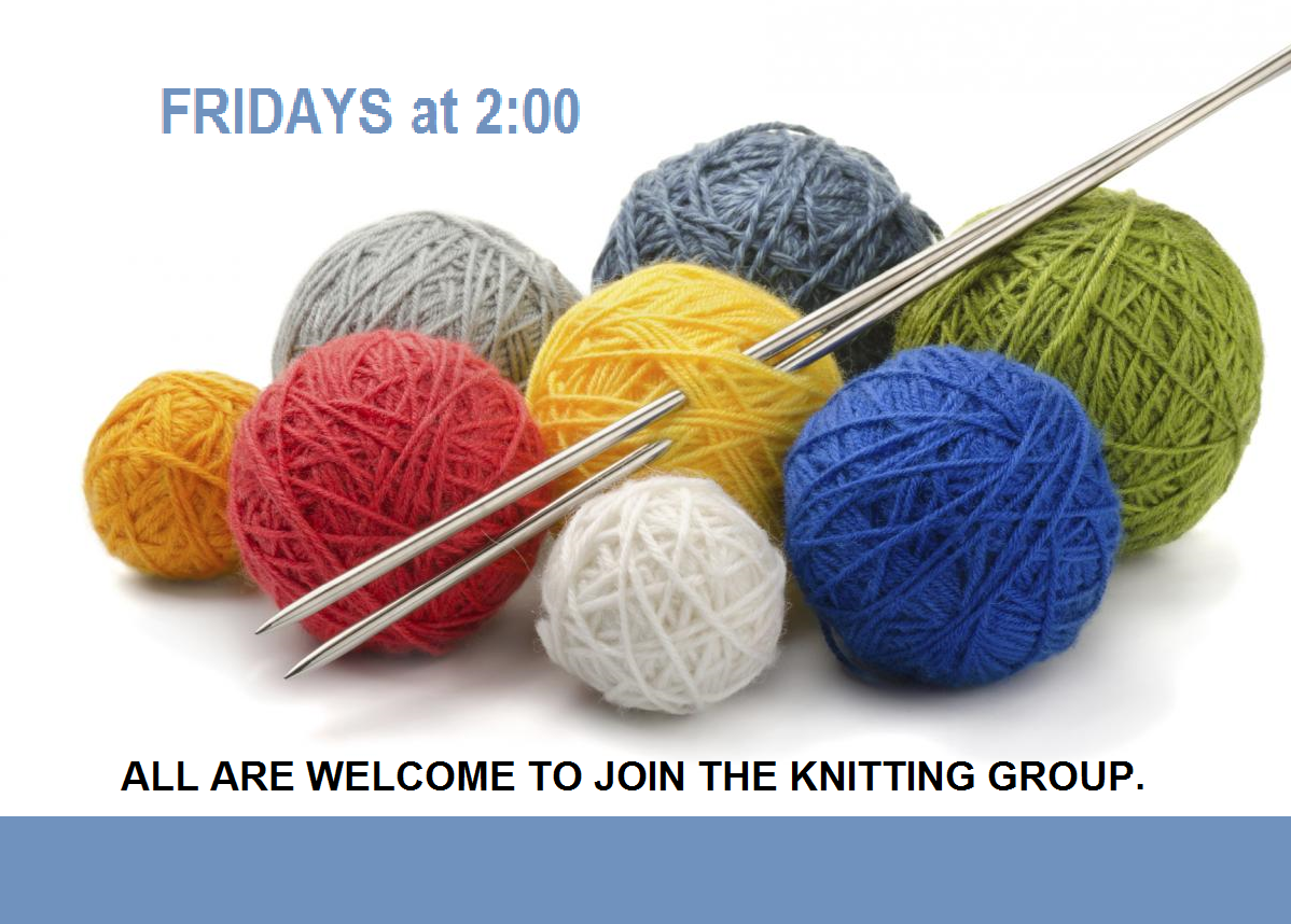 Marion Public Library Friday Knitting Group