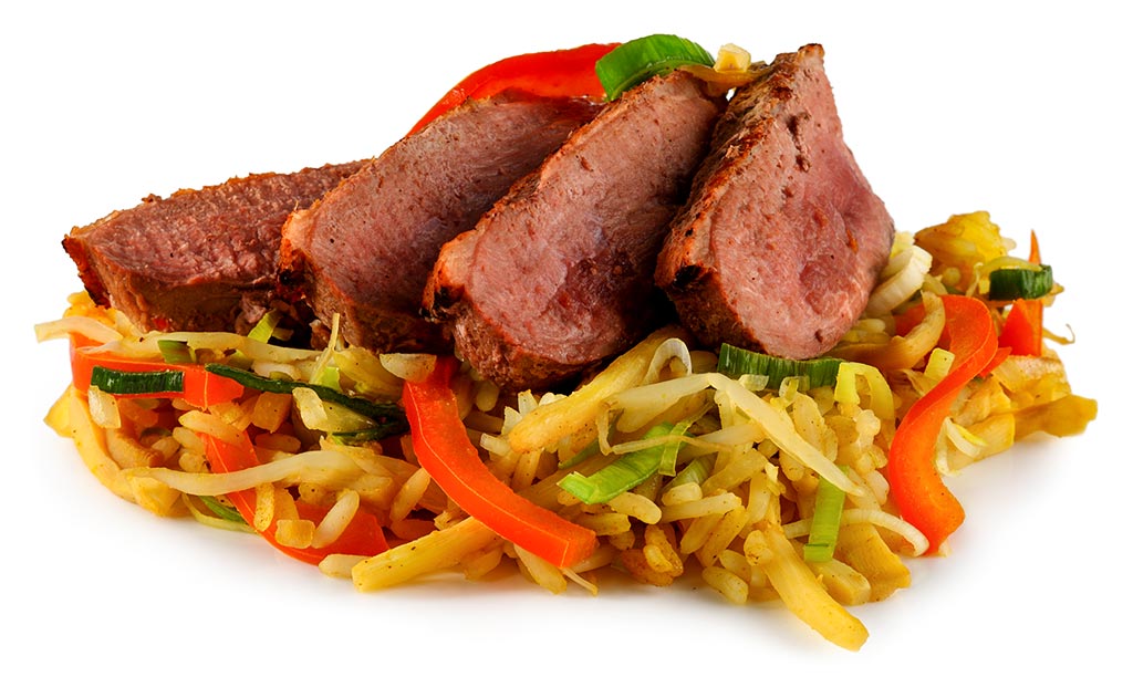 Nasi Goreng mit Ente Rezept
