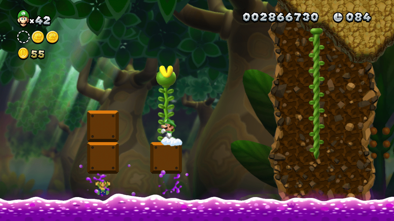 New Super Luigi U Star Coin Guide Soda Jungle Mario Party Legacy