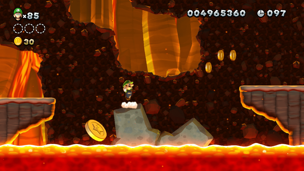 New Super Luigi U Star Coin Guide Peach's Castle Mario Party Legacy