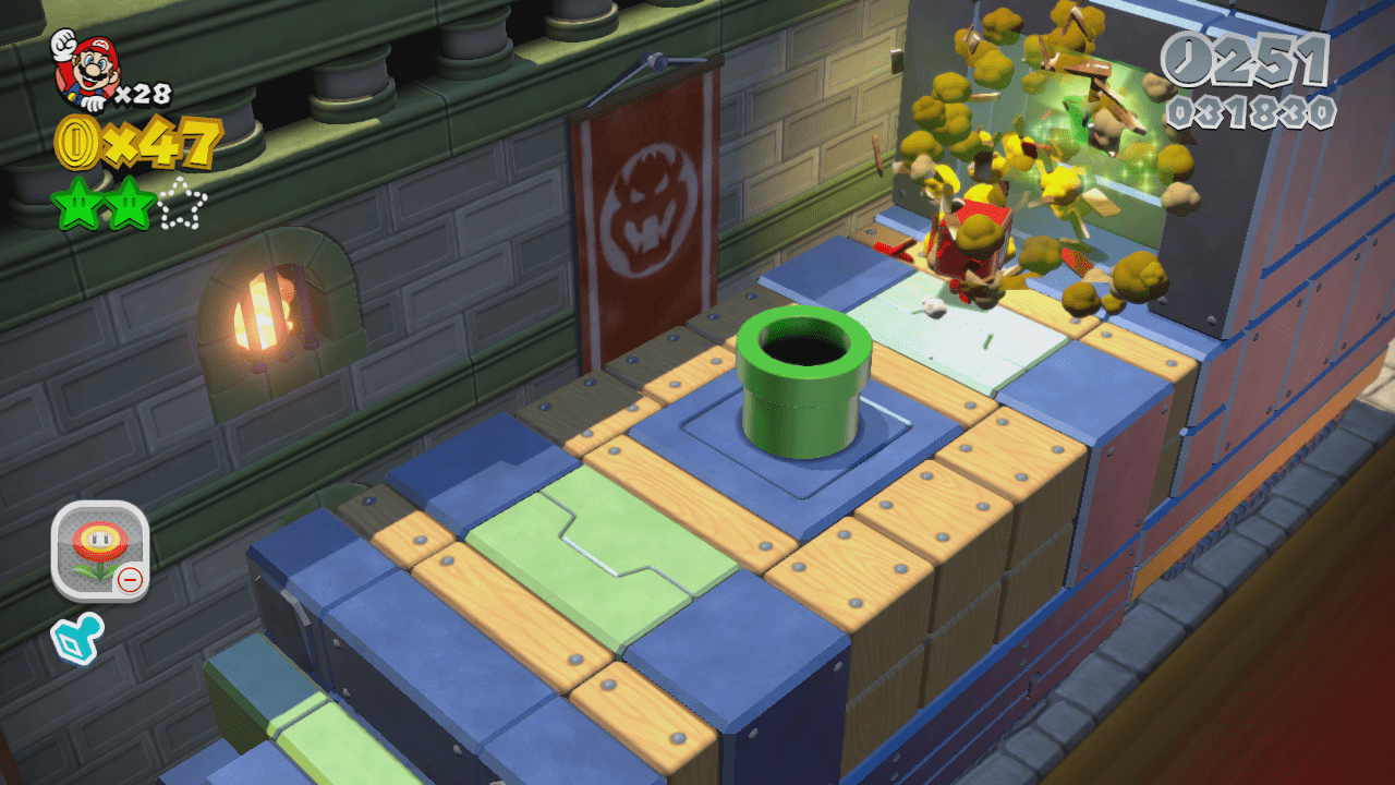 World 2Castle Bowser's Bullet Bill Brigade Mario 3D World Stars Guide