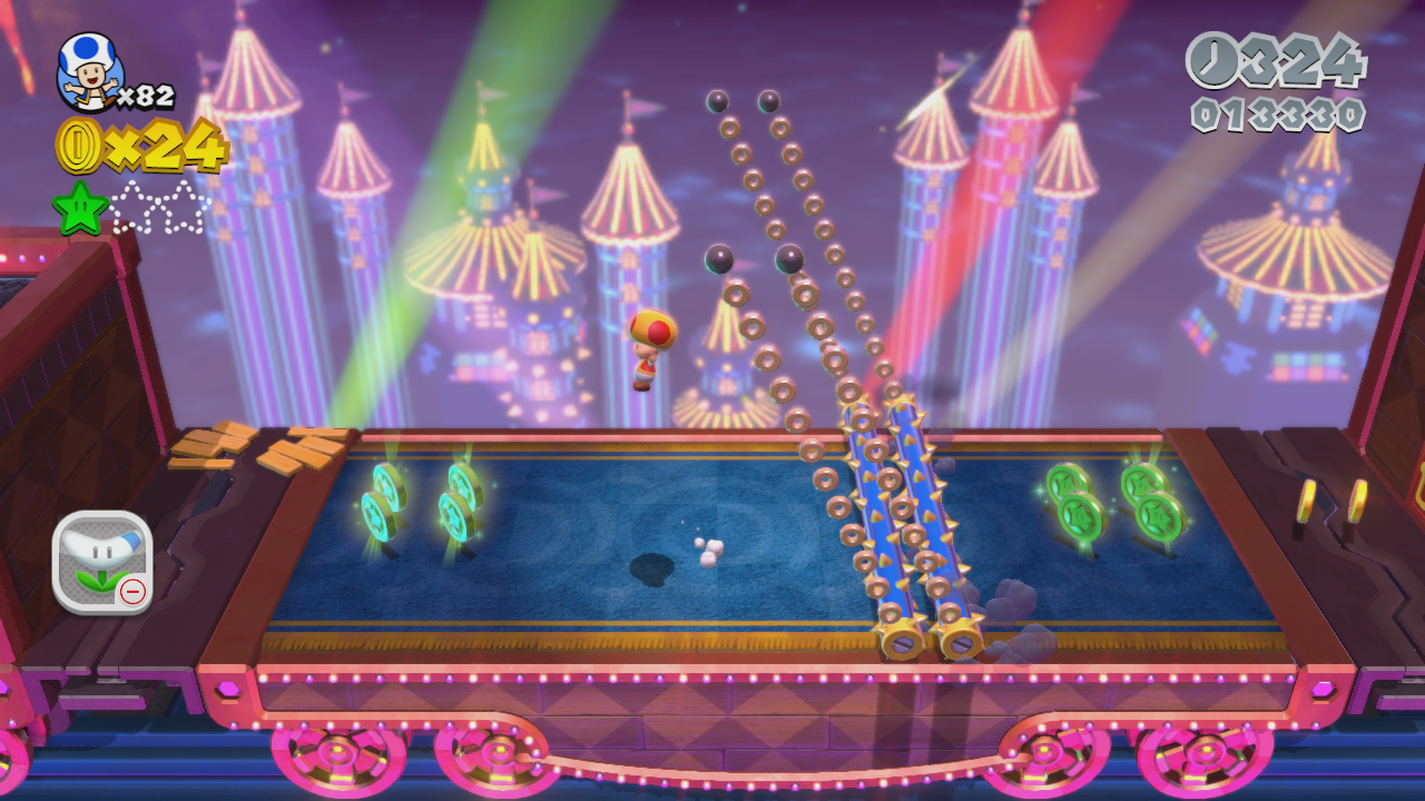 World BowserTrain The Bowser Express Super Mario 3D World Green