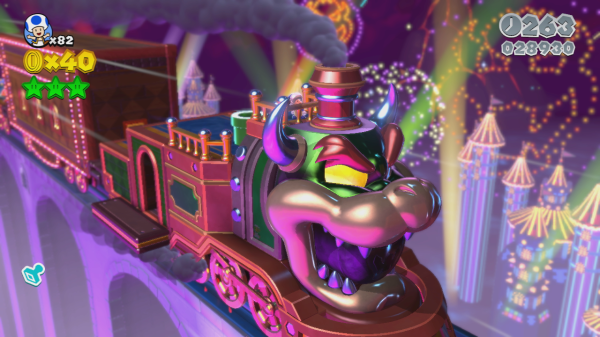 World BowserTrain The Bowser Express Super Mario 3D World Green Stars Guide Mario Party Legacy