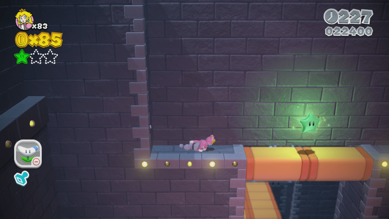 Super Bell required! After you hop off Plessie, climb up the wall in front of you to find a