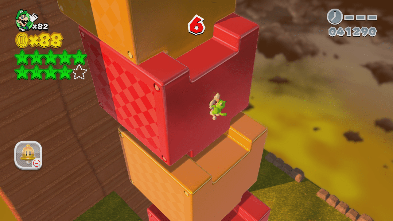 World BowserMystery House Mystery House Claw Climb Super Mario 3D