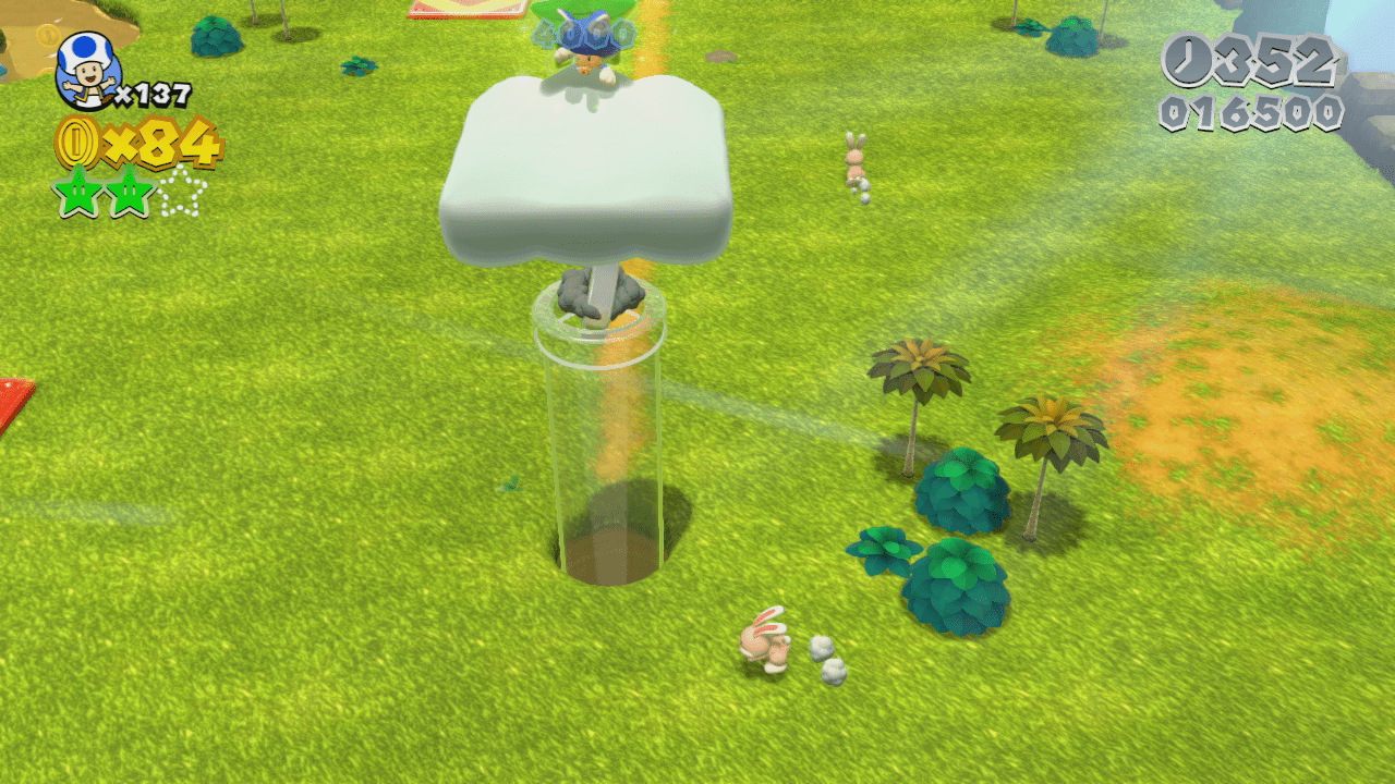 World Flower5 Sprawling Savannah Rabbit Run Super Mario 3D World