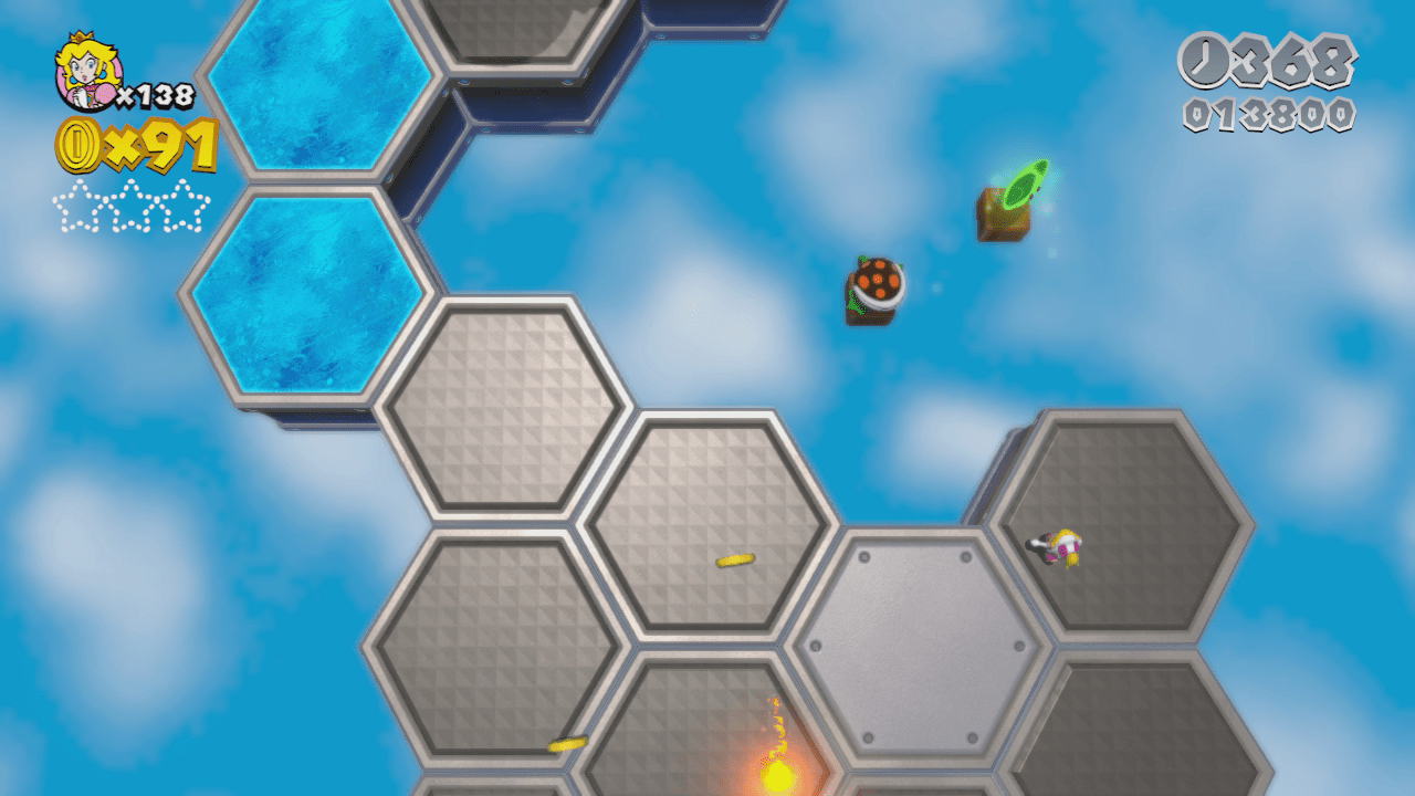 World Flower10 Skyway Mario 3D World Stars Guide