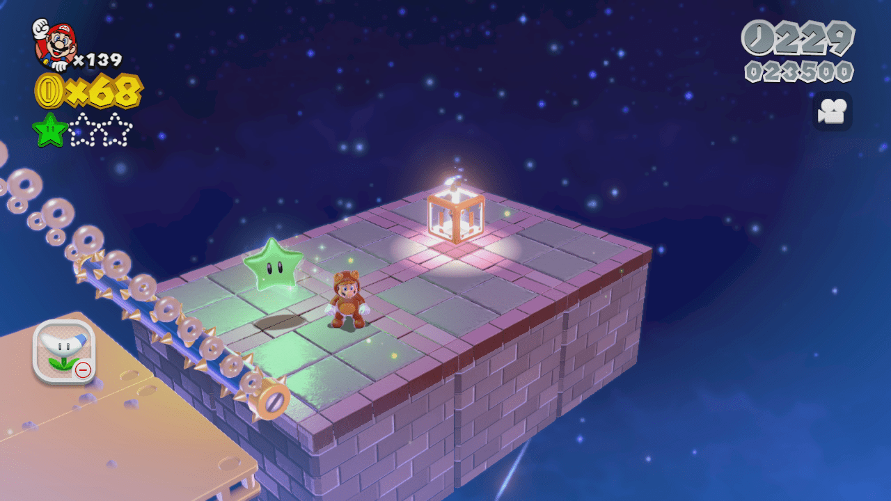 World CrownCrown Champion's Road Super Mario 3D World Green Stars