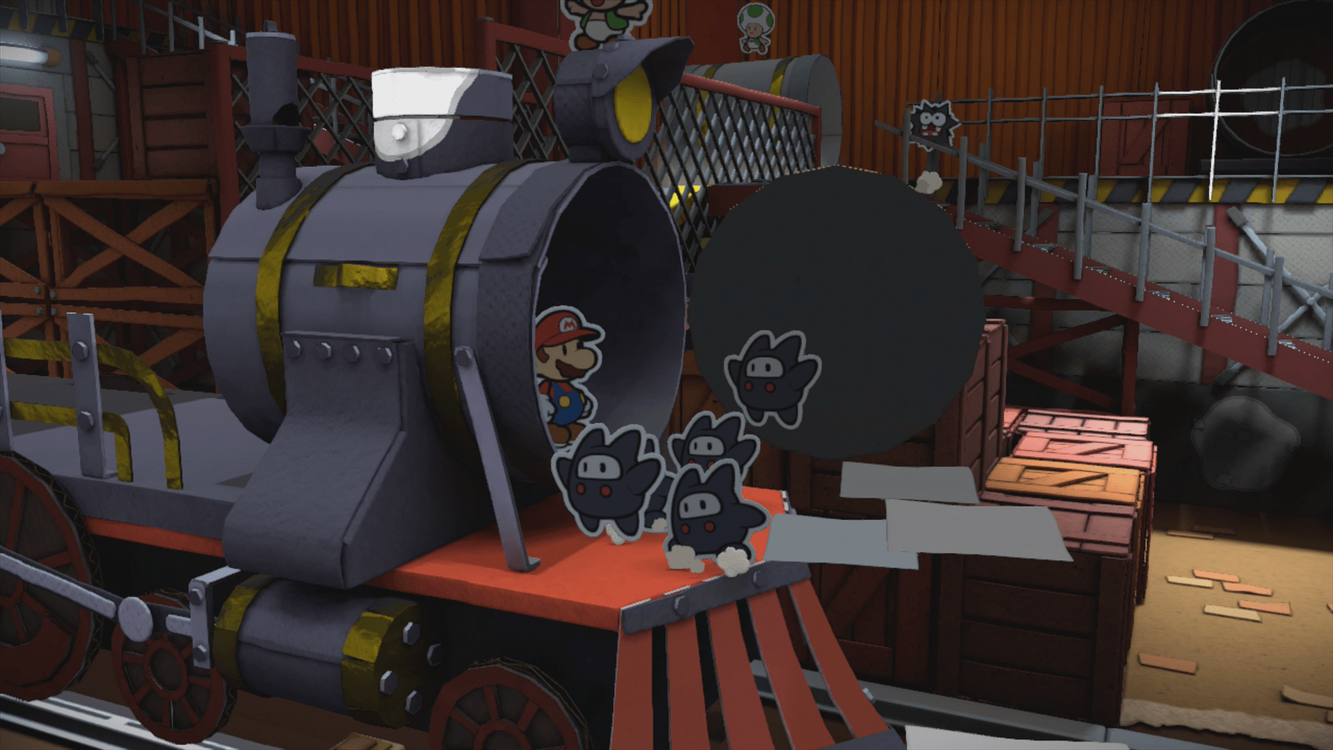 Toad Trainworks Paper Mario Color Splash Walkthrough Mario Party