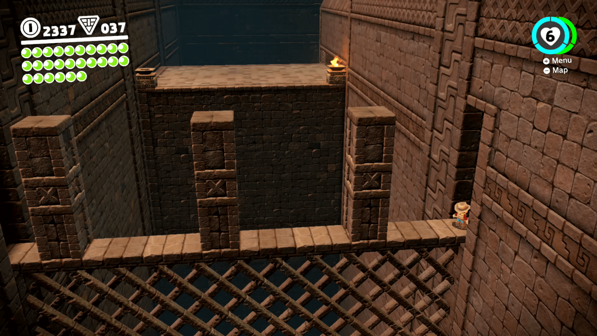 Super mario odyssey hidden room in inverted pyramid honsuperior