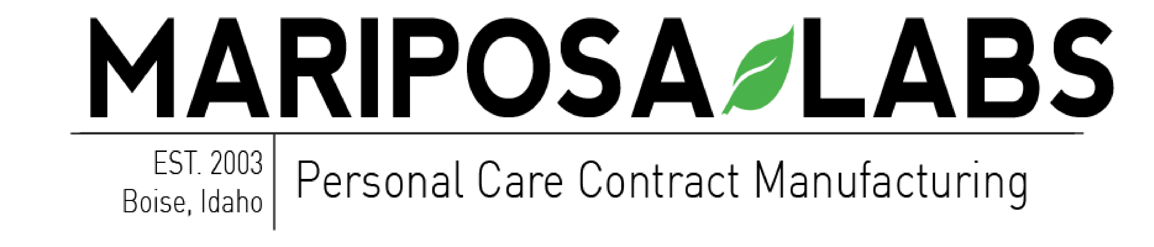 Mariposa Labs Personal care contract manufacturing