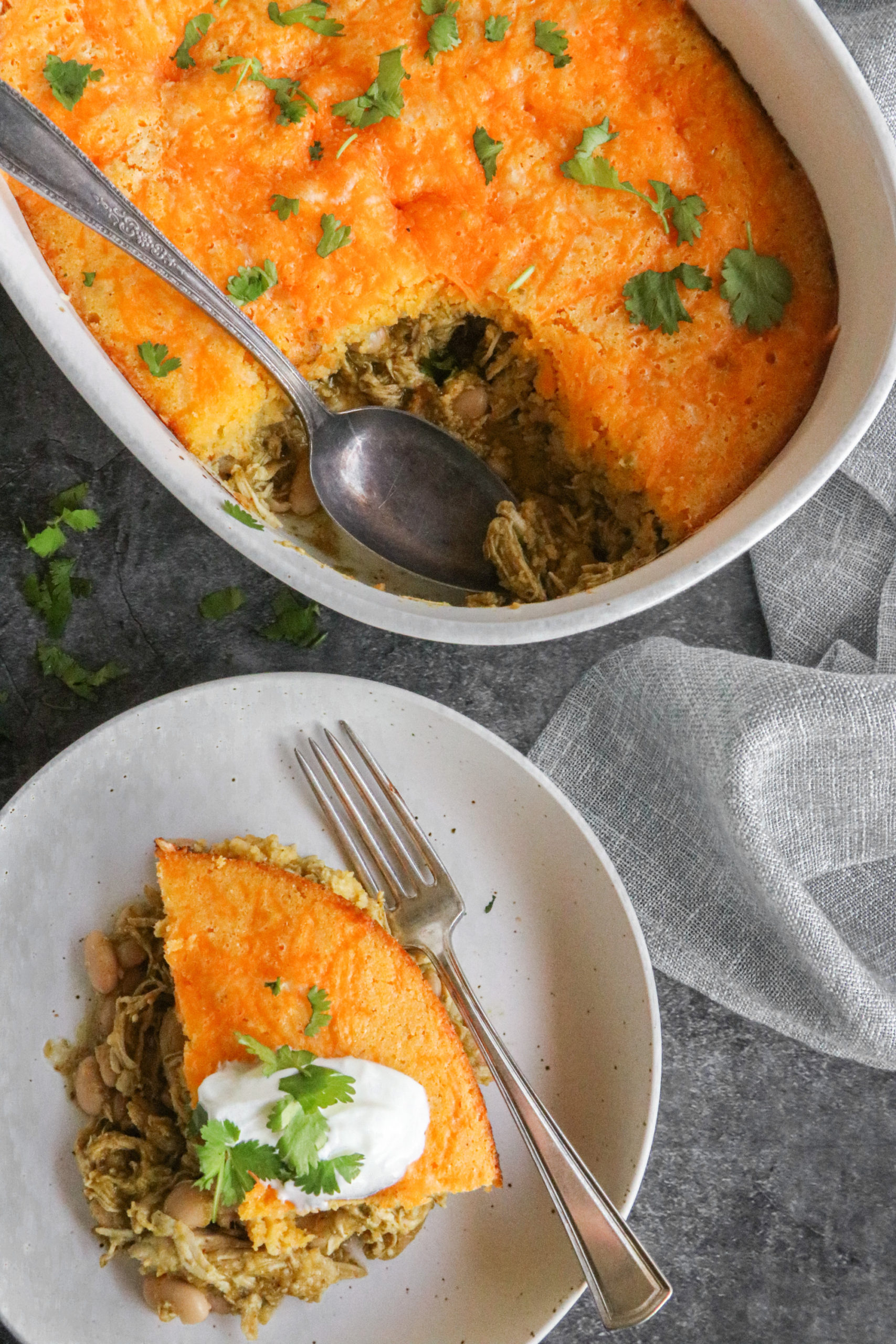 Green Chicken Tamale Pie Marisol Cooks