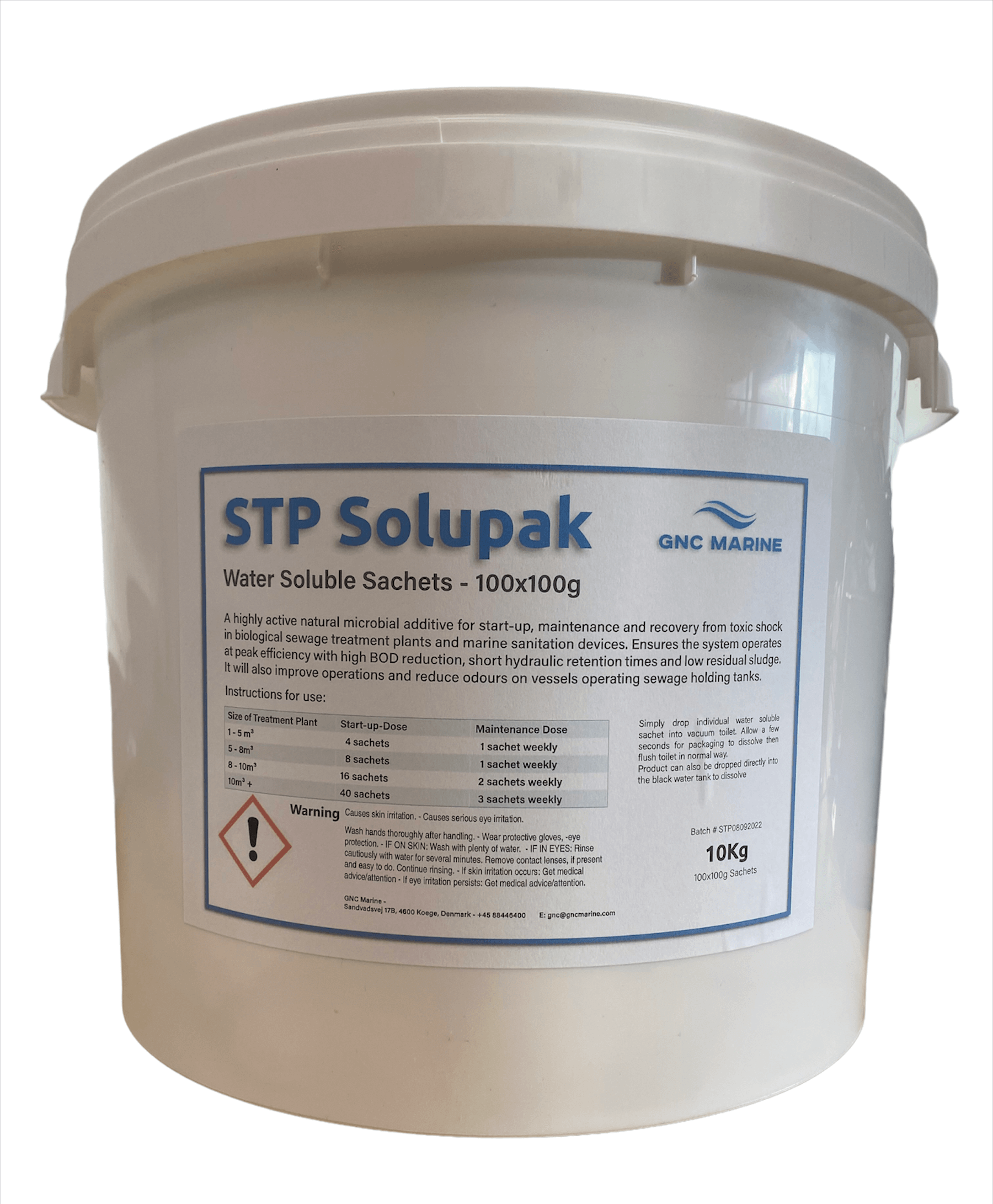 STP Solupak Multi strain bacterial solution GNC Marine