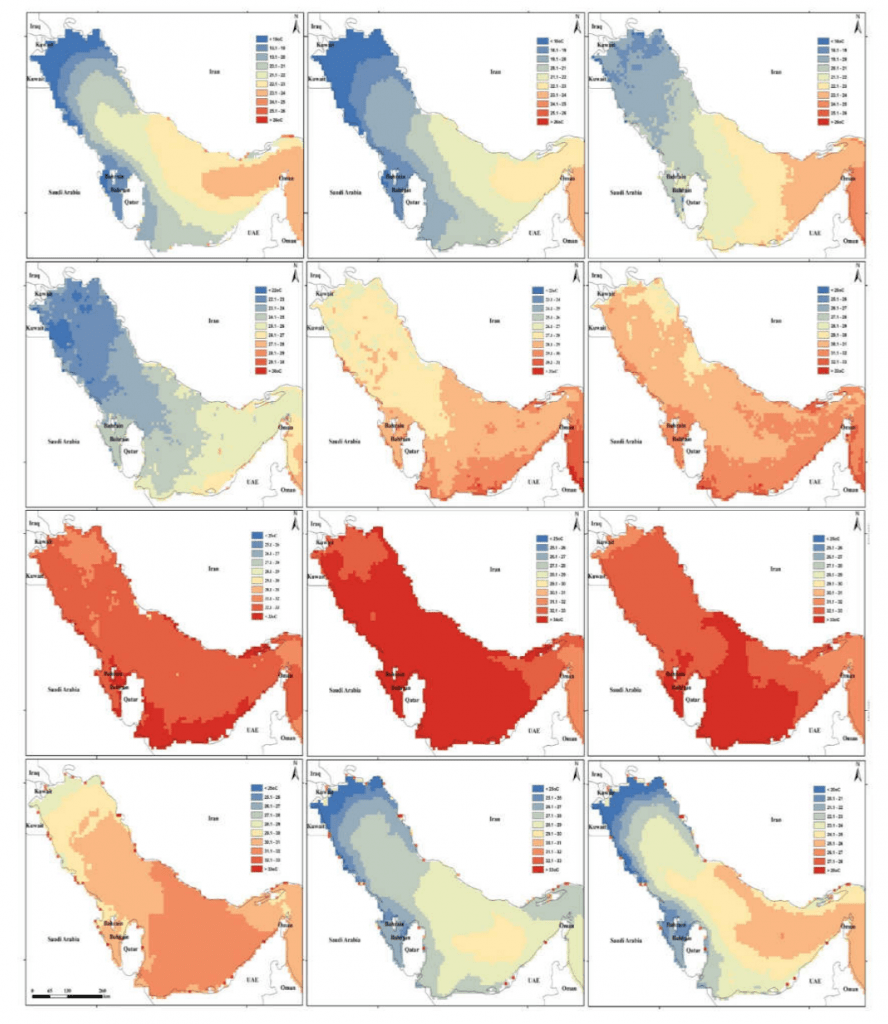 Assessment of Climate Change Impacts on Sea Surface Temperatures and