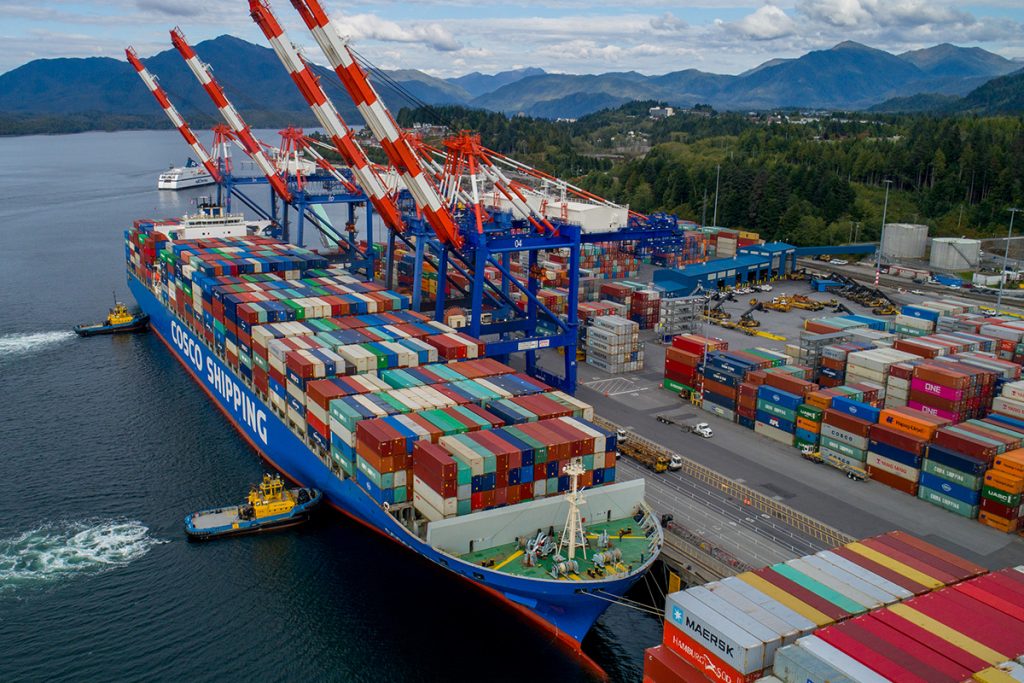 Le port de Prince Rupert cherche à doubler sa capacité grâce à un