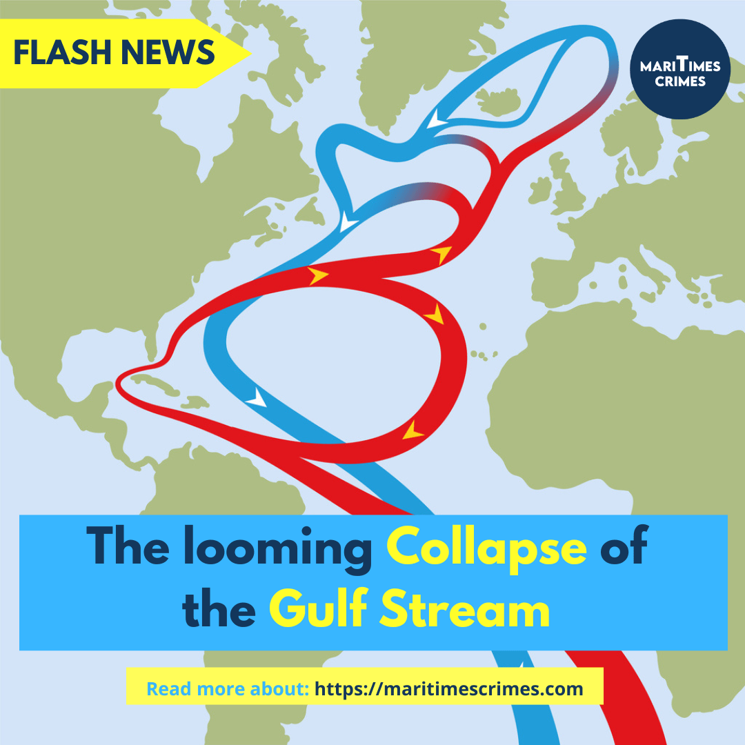 The looming collapse of the Gulf Stream and its consequences