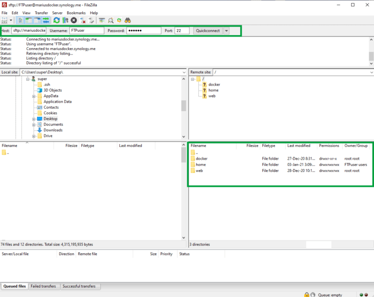 Synology How to Set Up FTP on DSM 7 Marius Hosting