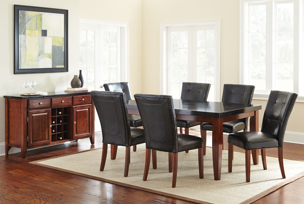 Granite Bello Dining Room Set (LOWEST PRICEGUARANTEED!) Marjen of