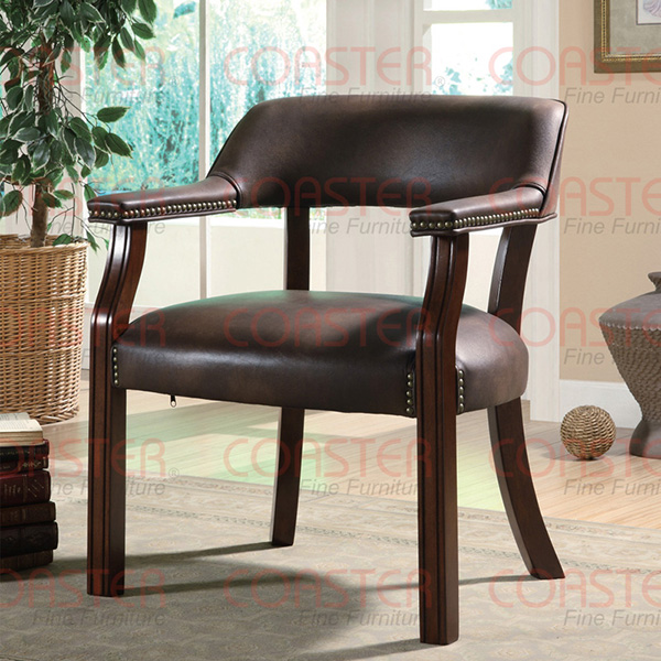 Brown Guest Chair Marjen of Chicago Chicago Discount Furniture